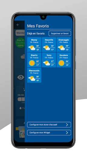 Météo-France screenshot
