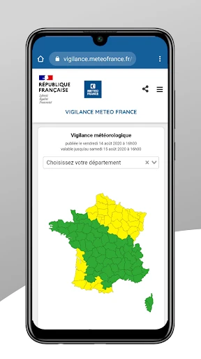 Météo-France screenshot