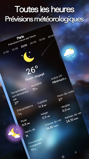 Météo locale:Prévisions météo screenshot