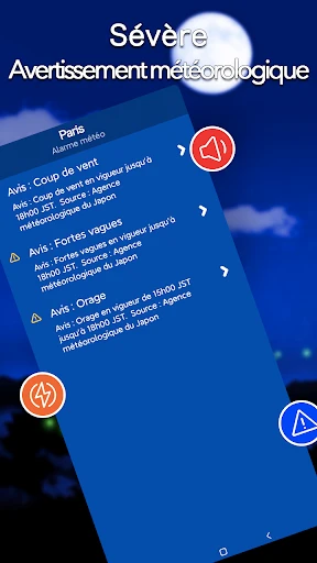 Météo locale:Prévisions météo screenshot