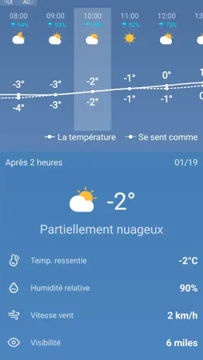 Météo - Météo en direct screenshot