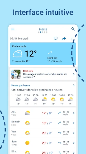 Météo - Meteored France screenshot