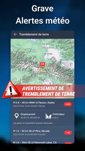 Météo précise en temps réel screenshot