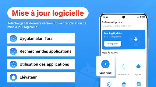 Mettre à jour le logiciel screenshot