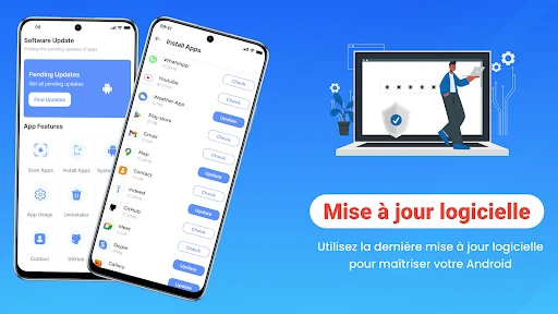 Mettre à jour le logiciel screenshot