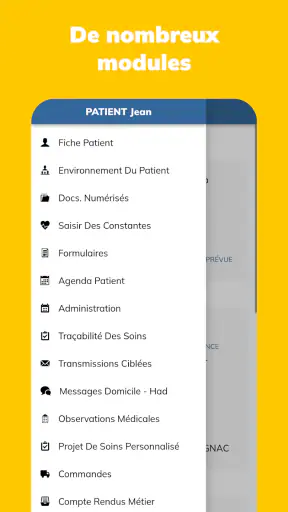 MHCare mobile screenshot
