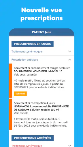MHCare mobile screenshot