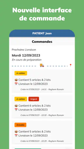 MHCare mobile screenshot