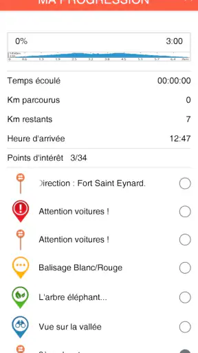 Mhikes, votre GPS de randonnée screenshot