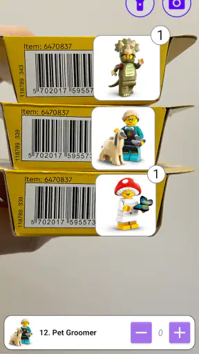Minifig Scan screenshot