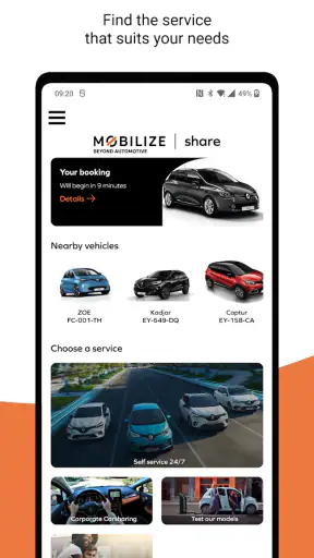 Mobilize Share – Location auto screenshot