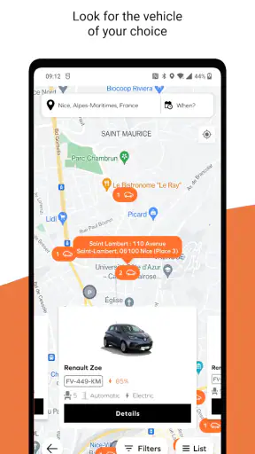 Mobilize Share – Location auto screenshot