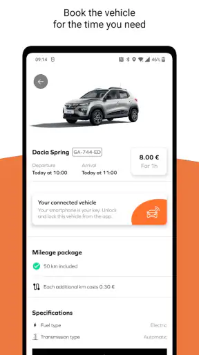 Mobilize Share – Location auto screenshot