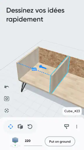Moblo - Dessin de meuble 3D screenshot
