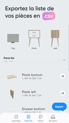 Moblo - Dessin de meuble 3D screenshot