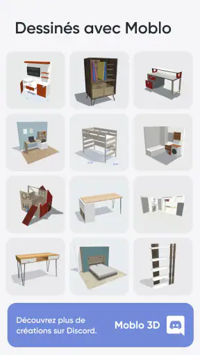 Moblo - Dessin de meuble 3D screenshot