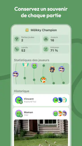 Mölkky Champion: Score & Stats screenshot