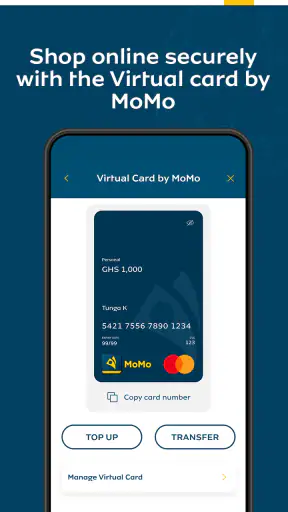 MoMo screenshot