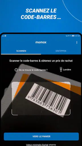 momox, vente de seconde main screenshot