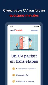 Mon CV Parfait : CV designer screenshot