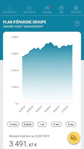 Mon Epargne screenshot