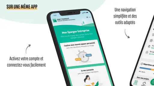 Mon Epargne Entreprise screenshot
