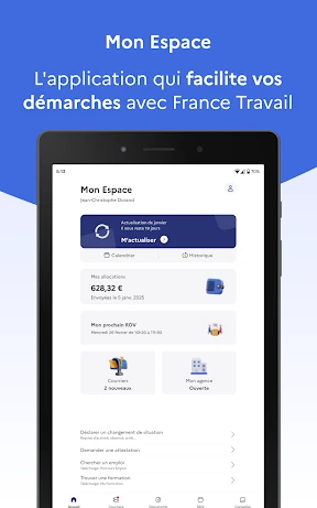 Mon Espace France Travail screenshot