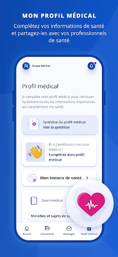 Mon espace santé screenshot