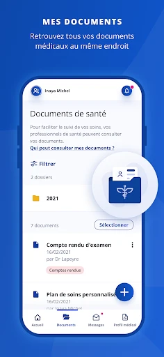 Mon espace santé screenshot