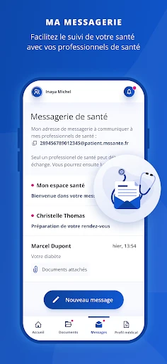 Mon espace santé screenshot