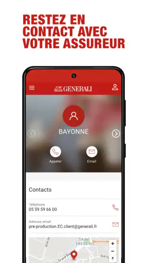 Mon Generali - Appli assurance screenshot