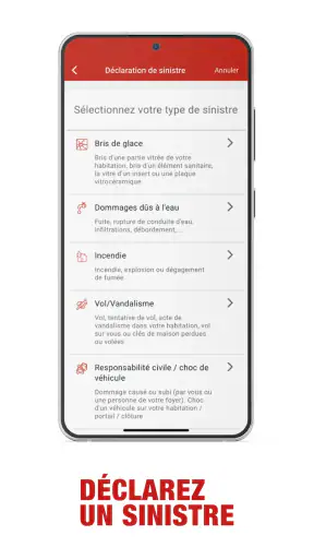 Mon Generali - Appli assurance screenshot
