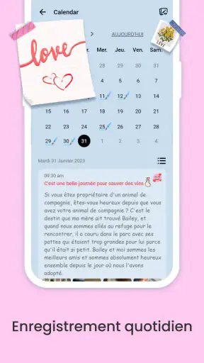 Mon journal - journal intime screenshot