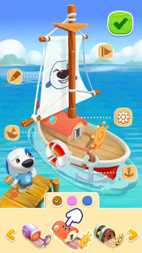 Mon Talking Hank : Îles screenshot