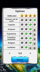 Monde Géographie - Jeu de quiz screenshot