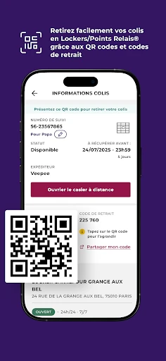 Mondial Relay, suivi de colis screenshot