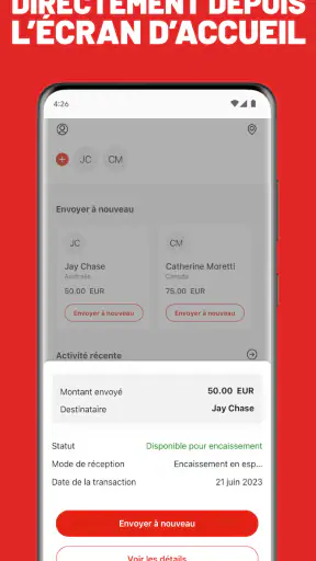 MoneyGram® Transferts d'argent screenshot