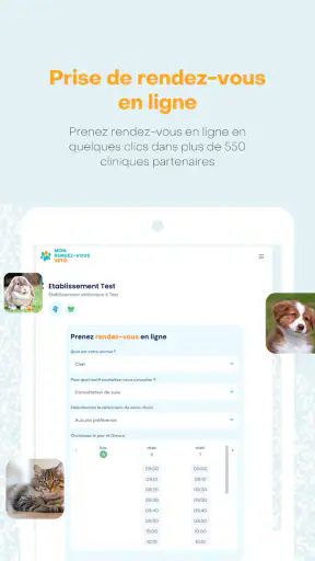 MonRendezVousVeto screenshot