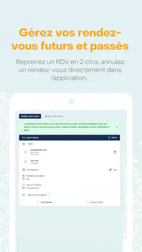 MonRendezVousVeto screenshot