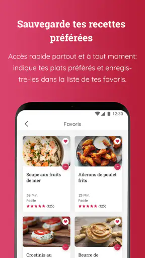 Monsieur Cuisine App screenshot