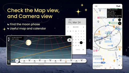 Moon Locator - Lunar Calendar screenshot