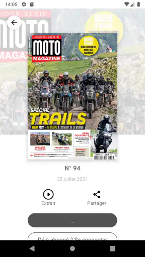 Moto Magazine screenshot