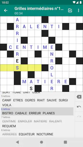 Mots Casés - Français screenshot