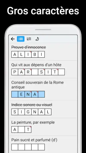 Mots Fléchés : Mots Croisés screenshot
