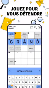 Mots Fléchés Pro: Mots Croisés screenshot