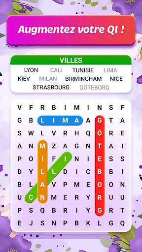 Mots Mêlés - Jeu de Mots screenshot