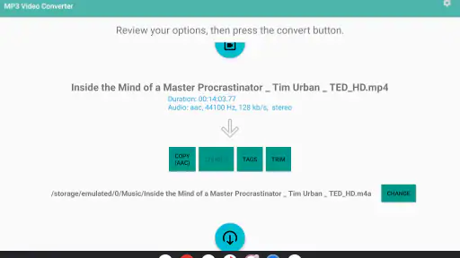 MP3 Video Converter screenshot