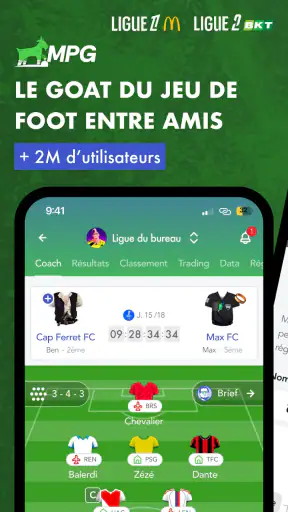 MPG Football screenshot
