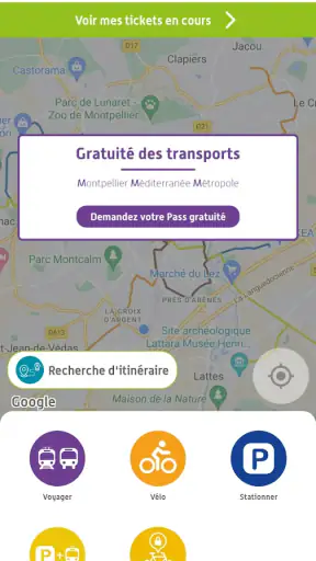 M'Ticket - Ticket mobile TaM screenshot