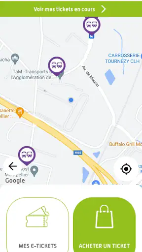 M'Ticket - Ticket mobile TaM screenshot